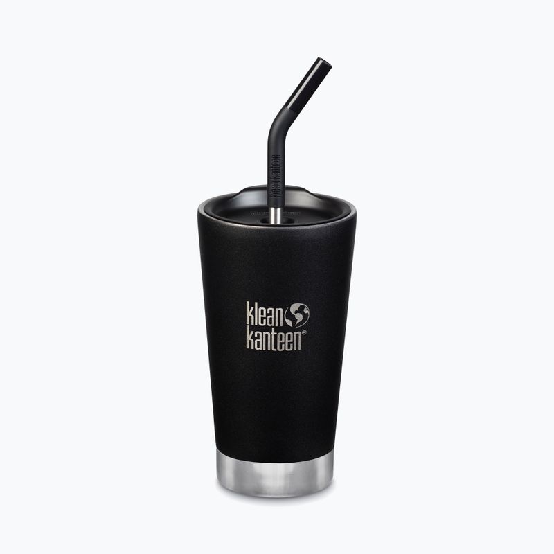 Tazza termica isolata sottovuoto Klean Kanteen Tumbler 473 ml nero