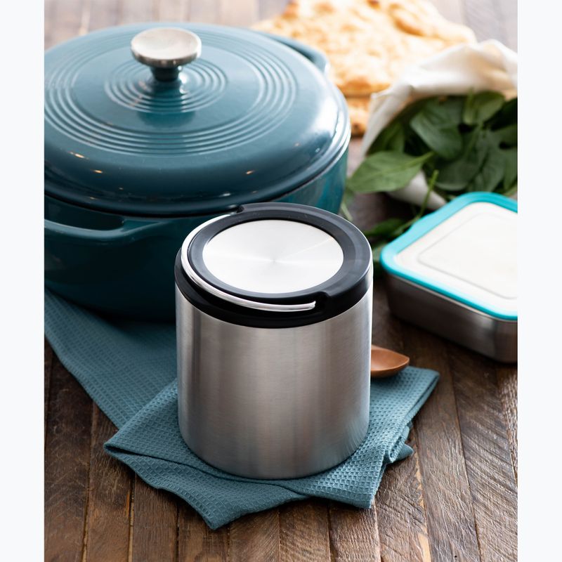 Klean Kanteen TKCanister 946 ml termos alimentare in acciaio inox spazzolato 10