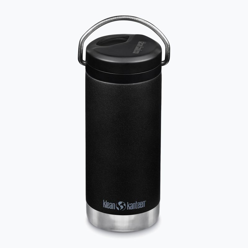 Tazza termica Klean Kanteen TKWide Cafe Cap 355 ml nero 2