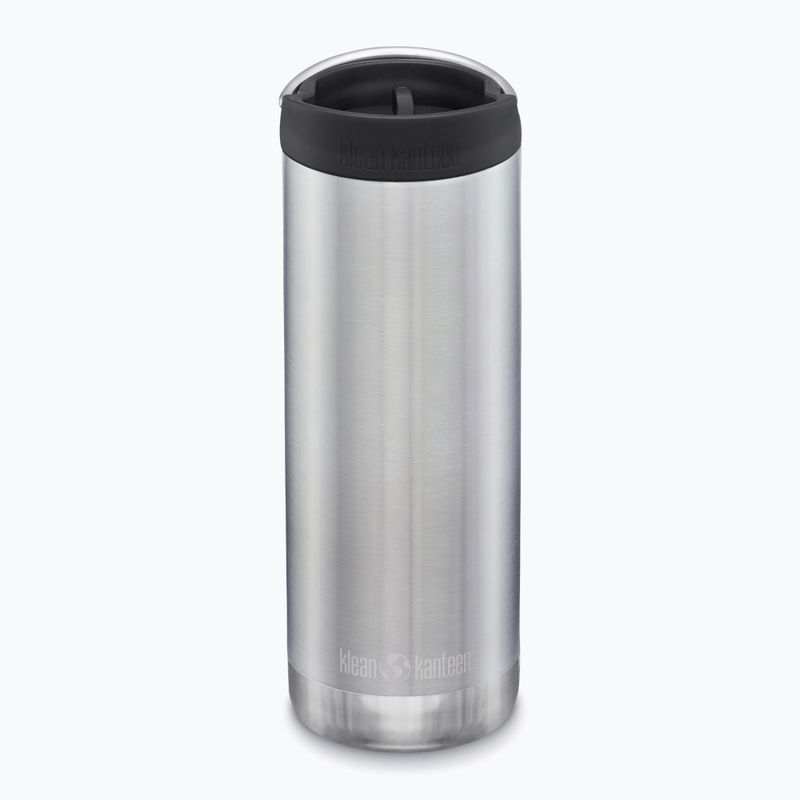 Klean Kanteen TKWide Cafe Cap 473 ml tazza termica in acciaio inox spazzolato