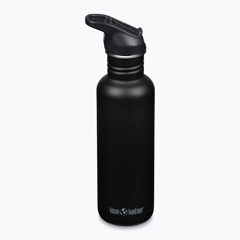 Bottiglia da viaggio Klean Kanteen Classic Flip Seal Sport 800 ml nero