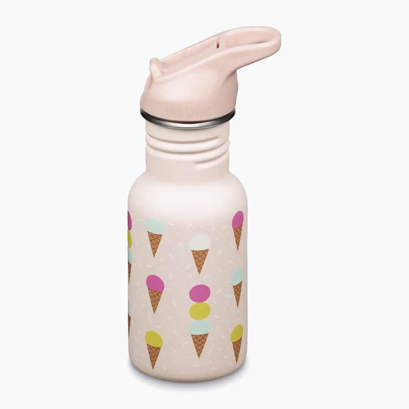 Klean Kanteen Flip Seal Sport Cap Straw 355 ml bottiglia da viaggio per bambini gelato 2