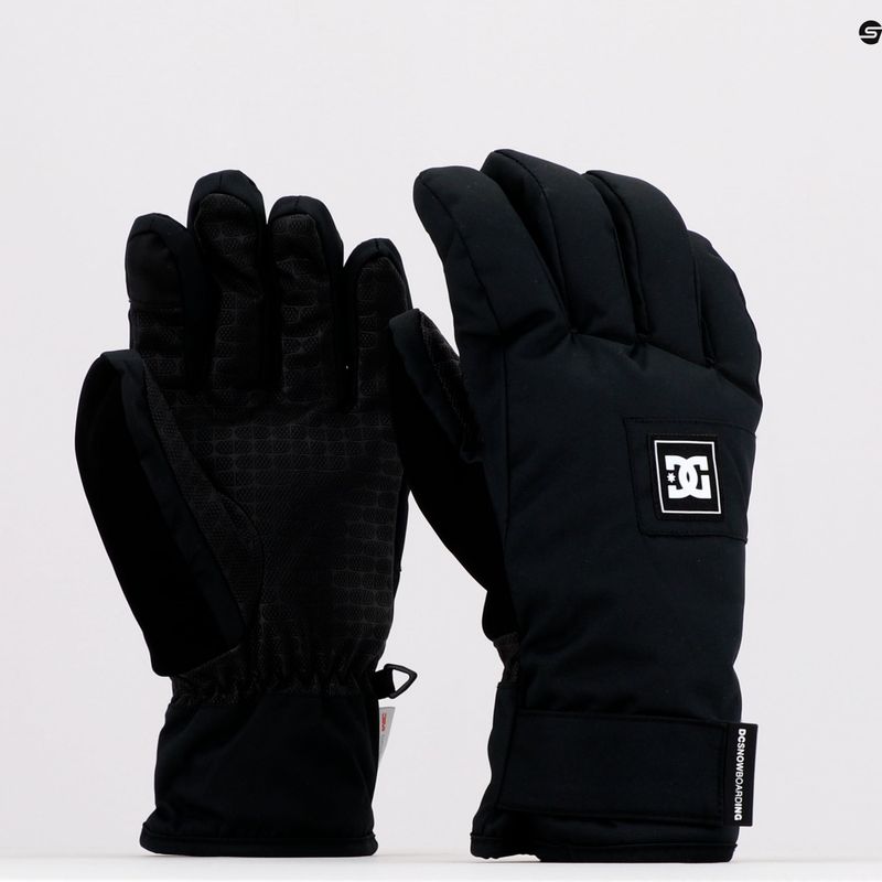 Guanti da snowboard da uomo DC Franchise nero 7