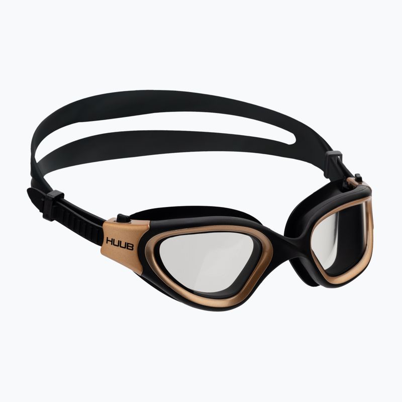 Occhiali da nuoto HUUB Aphotic Photochromic nero/bronzo