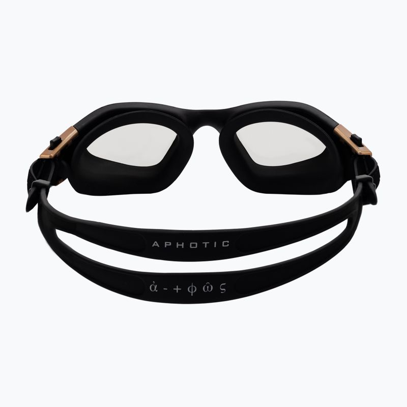 Occhiali da nuoto HUUB Aphotic Photochromic nero/bronzo 5