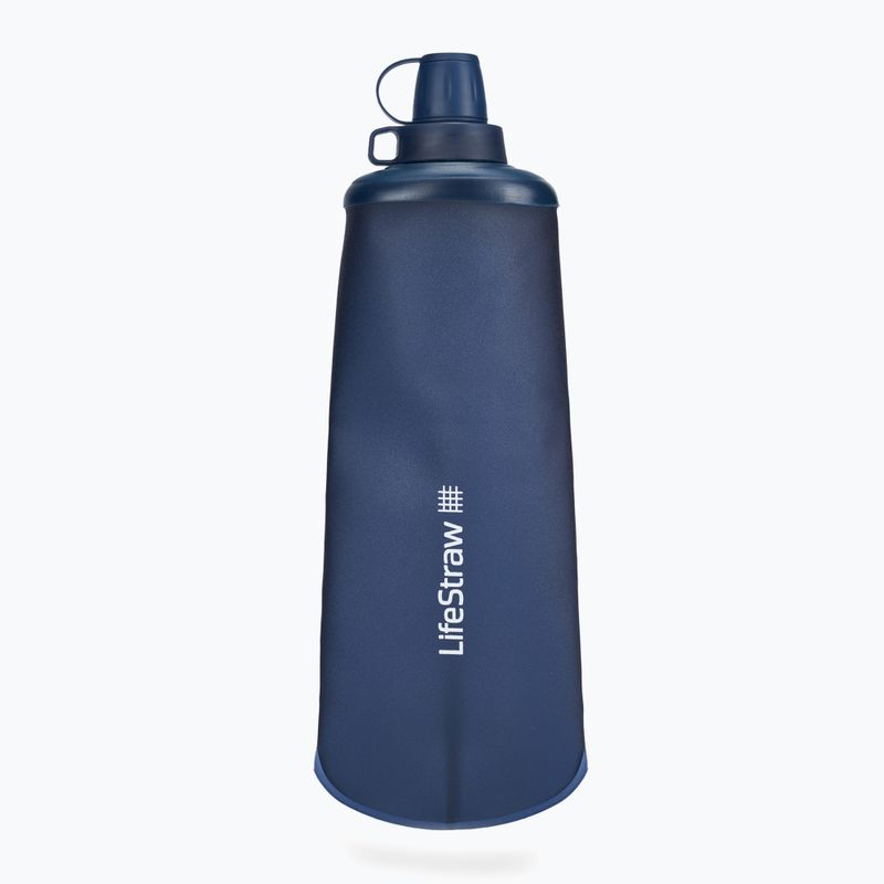 Softflask LifeStraw Peak Squeeze, supporto blu 2