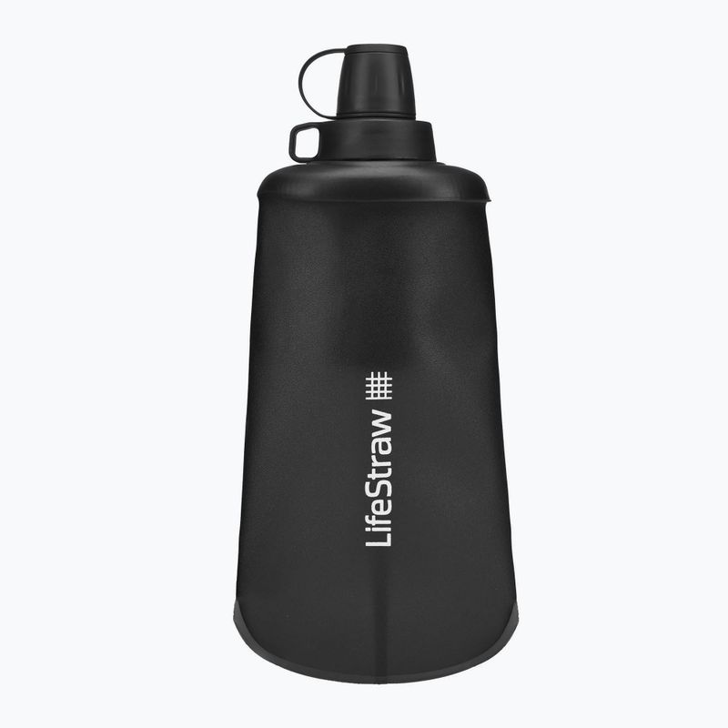 Softflask LifeStraw Peak Squeeze 650 ml grigio scuro
