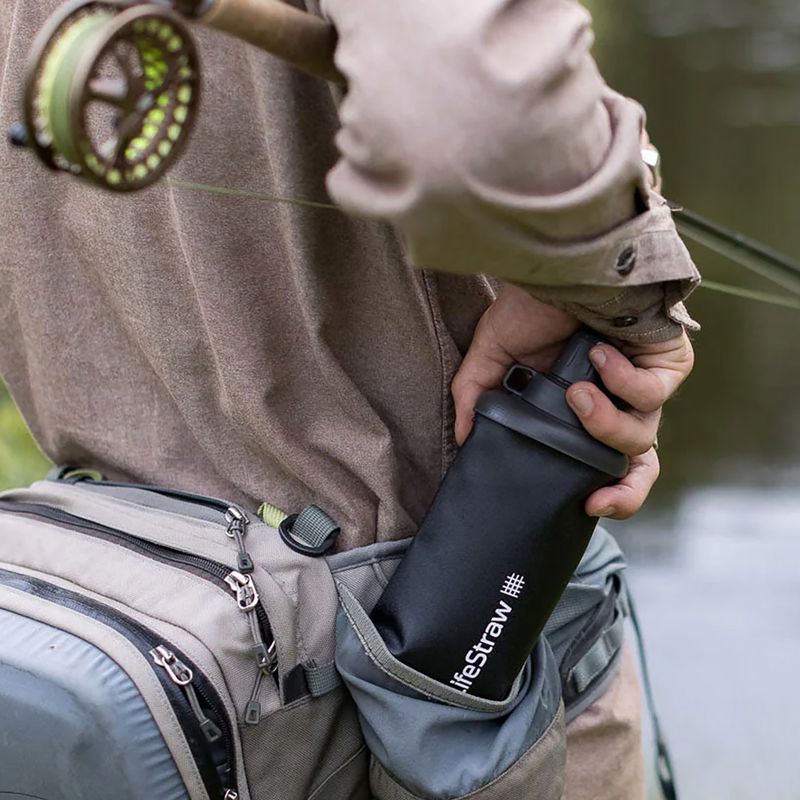 Softflask LifeStraw Peak Squeeze 650 ml grigio scuro 2