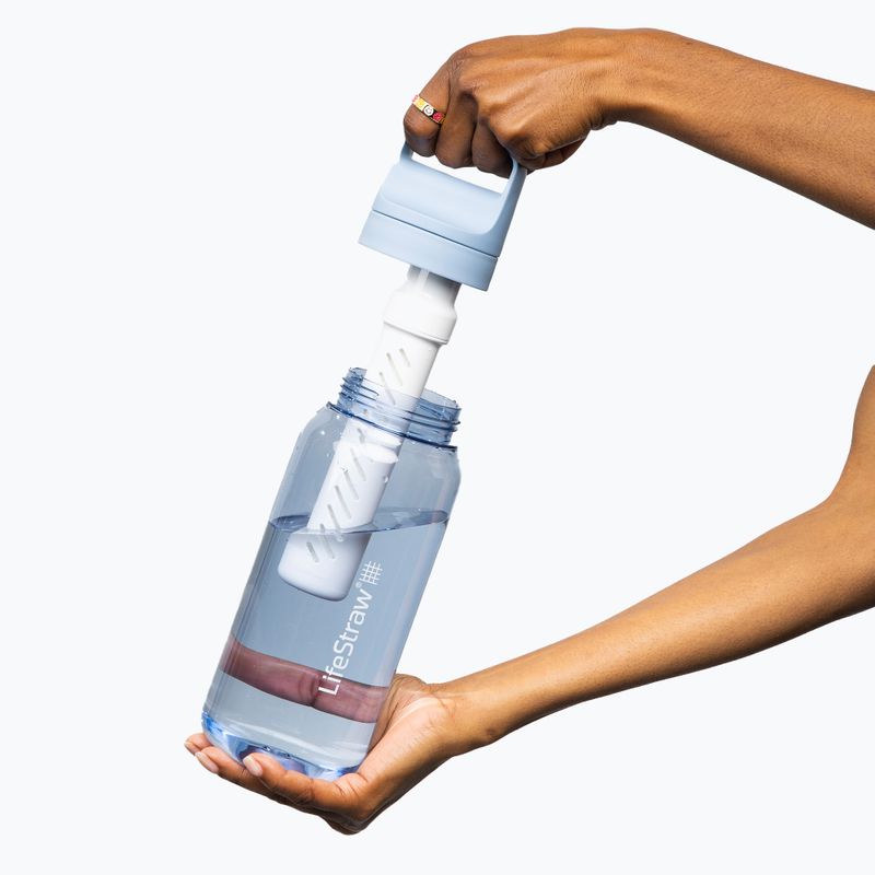 Lifestraw Go 2.0 bottiglia da viaggio con filtro 1 l blu islandese 3
