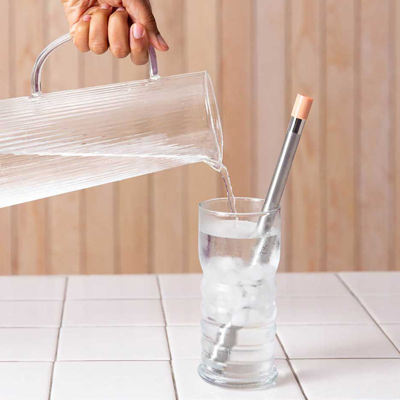 LifeStraw SIP Cannuccia per acqua da 1 pezzo con custodia da trasporto albicocca 4