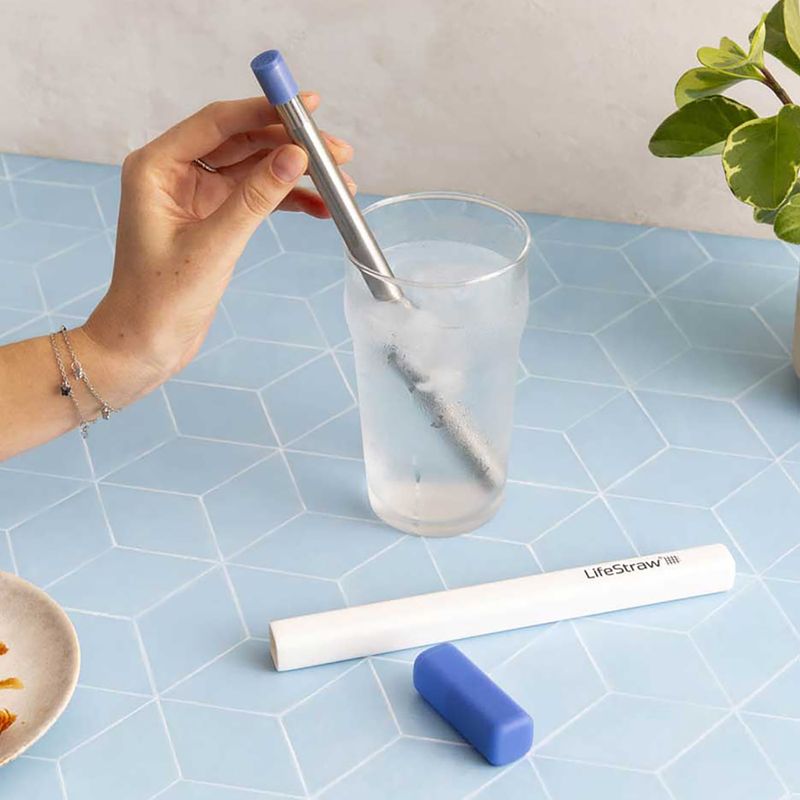 LifeStraw SIP Cases 3 pezzi stormy/laguna/mid.blue cannuccia per l'acqua 7