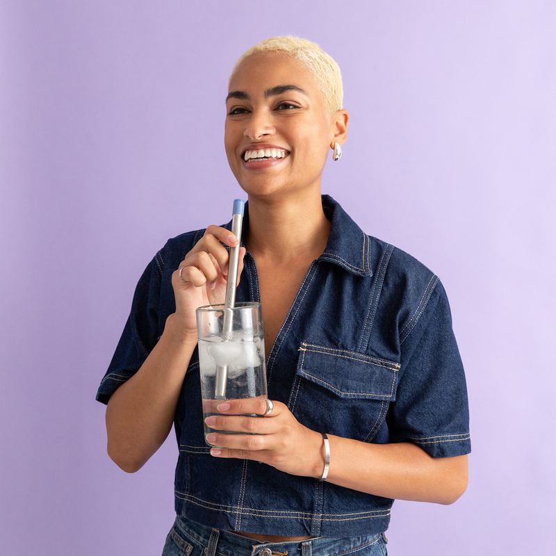 Cannuccia filtrante per l'acqua LifeStraw SIP 3 pcs. laguna/thistle/apricot 9