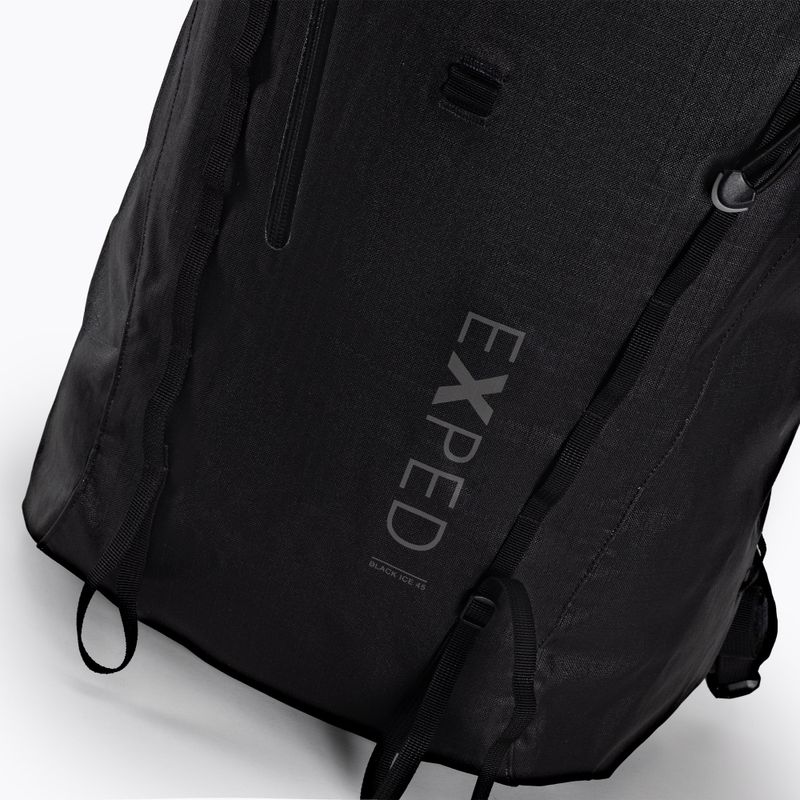 Exped Black Ice 45 l zaino da arrampicata nero EXP-45 7