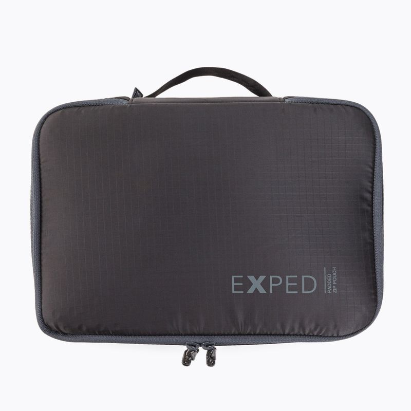 Organizzatore da viaggio Exped Marsupio imbottito con zip L nero EXP-POUCH 2