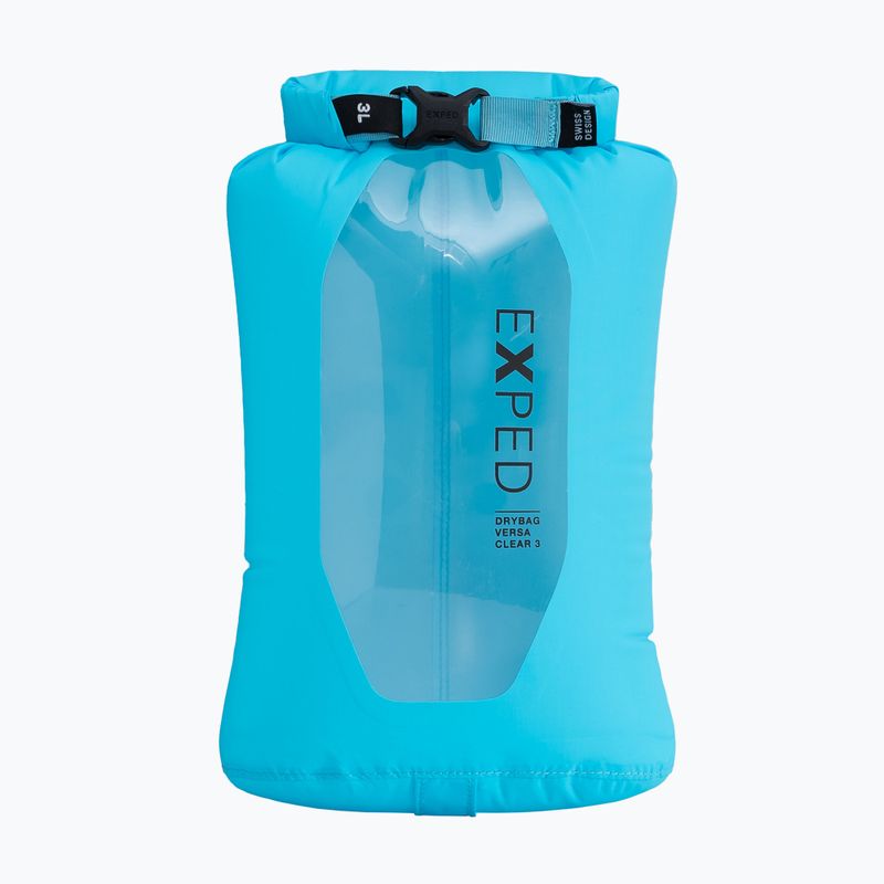 Exped Drybag Versa Clear 3 l ciano borsa impermeabile