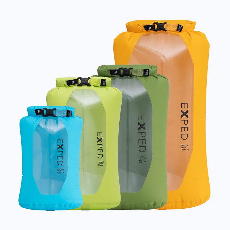 Exped Drybag Versa Clear 3 l ciano borsa impermeabile 3