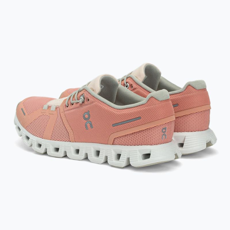 Scarpe da corsa da donna On Running Cloud 5 rose/shell 3
