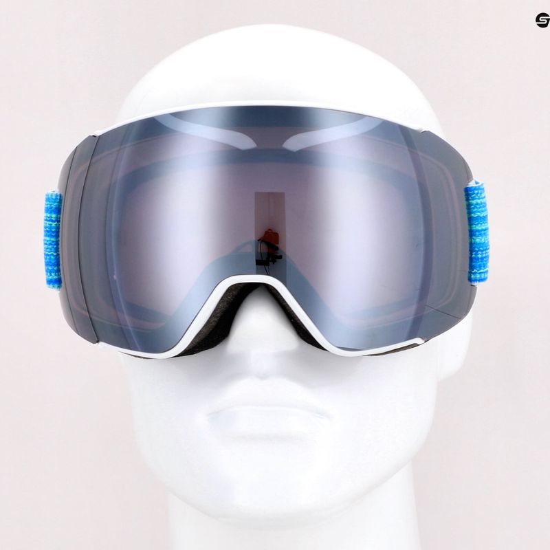 HEAD Magnify 5K cromo/arancione/occhiali da sci per eventi 8