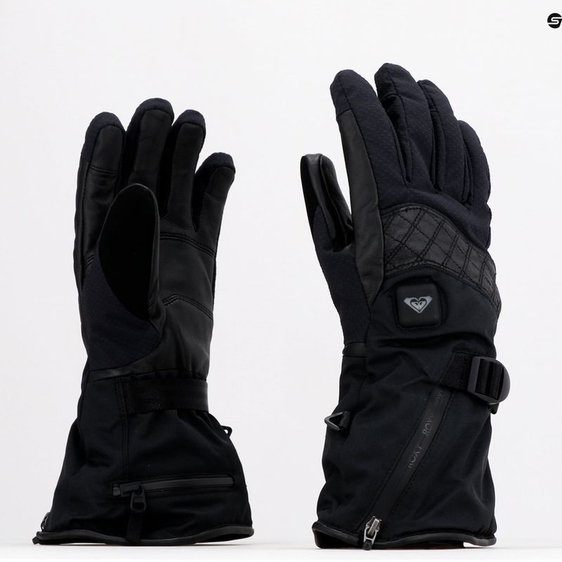 Guanti da snowboard da donna ROXY Sierra Warmlink 2022 nero vero 9