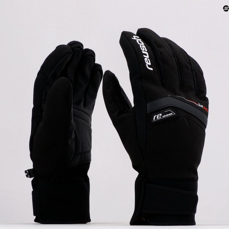 Guanto da sci Reusch Bruce GTX nero/bianco 8