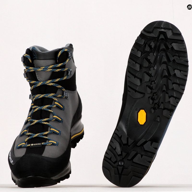 Scarponi da trekking da uomo La Sportiva Trango TRK Leather GTX carbon/alpine 11