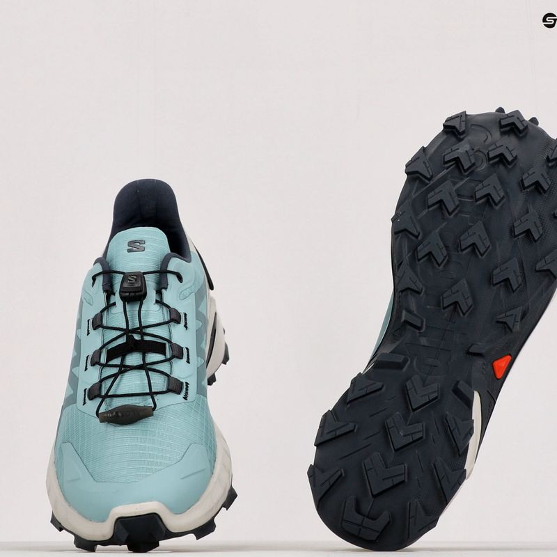 Salomon Supercross 4 scarpe da corsa da donna aquifer/lunroc/ebony 13