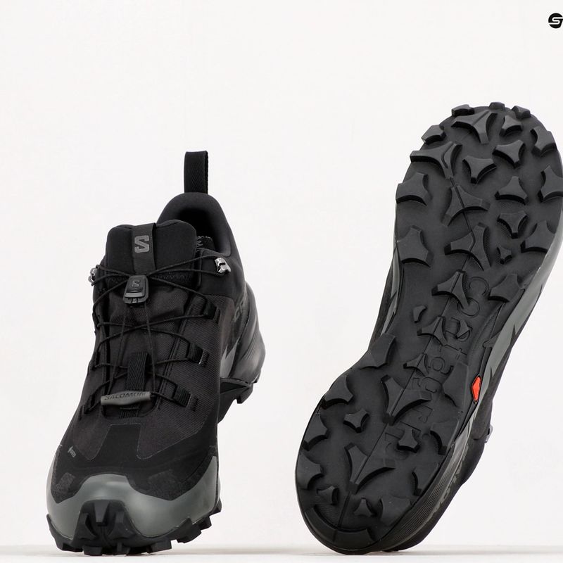 Scarpe da trekking da uomo Salomon Cross Hike GTX 2 nero/magnete 13