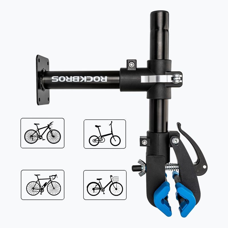 Cavalletto per bici di servizio Rockbros 27210002001 nero 4