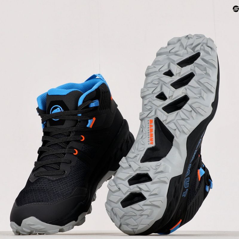 Scarponi da trekking Mammut da donna Sertig II Mid GTX titanio scuro/genziana chiara 12