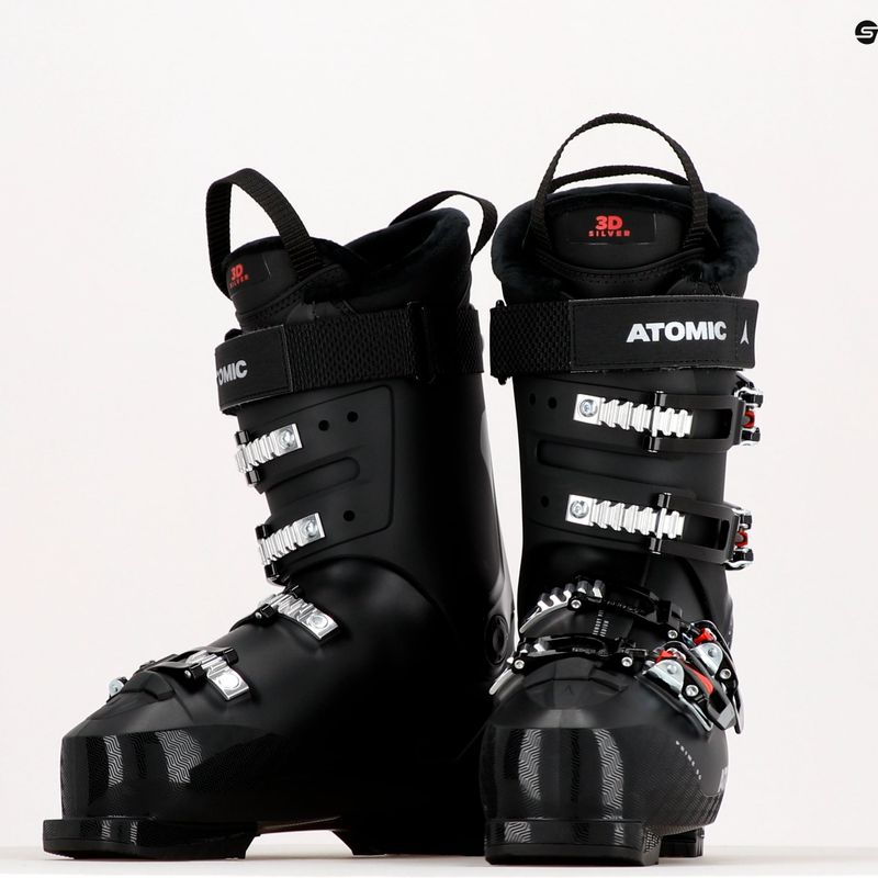 Scarponi da sci da uomo Atomic Hawx Prime 90 nero/rosso/argento 10