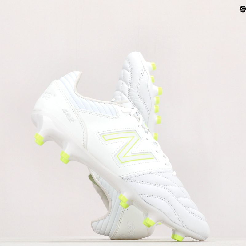 Scarpe da calcio da uomo New Balance 442 v2 Pro FG bianco 11