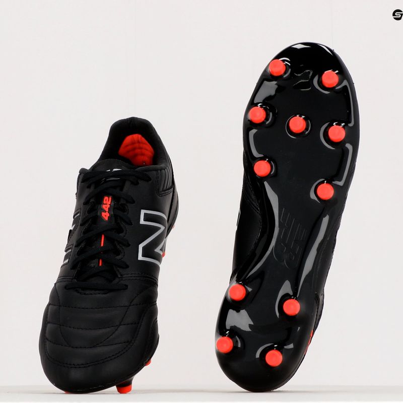 Scarpe da calcio da uomo New Balance 442 v2 Pro FG nero 10