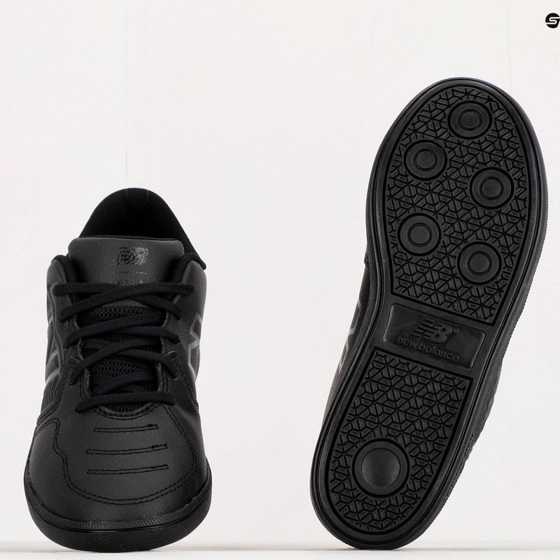 Scarpe da calcio per bambini New Balance Audazo V5+ Control IN nero 10