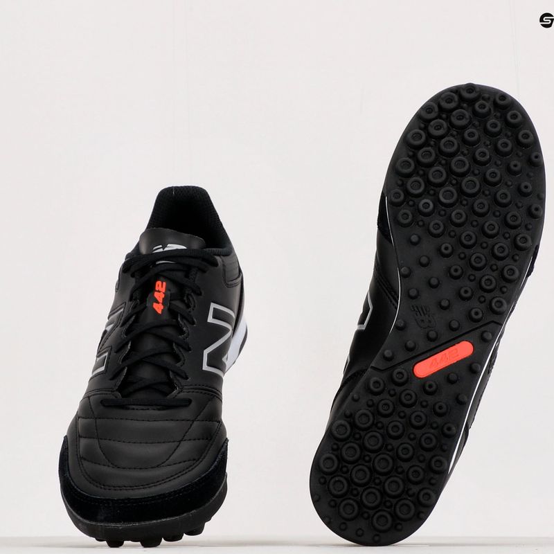 Scarpe da calcio da uomo New Balance 442 v2 Team TF nero 10