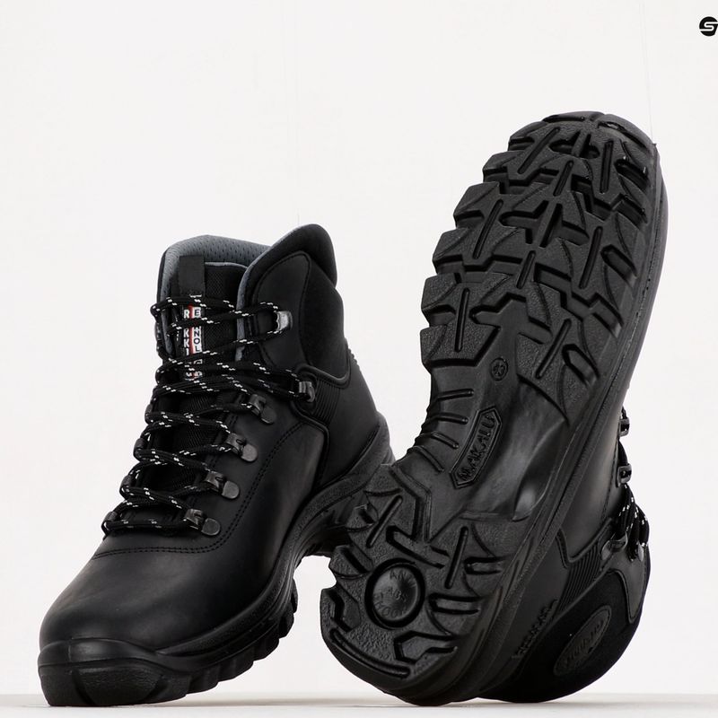Stivali da trekking da uomo Grisport 10242D71G nero 9