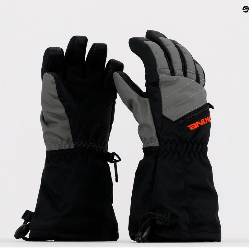 Guanto Tracker Dakine da bambino grigio acciaio 6