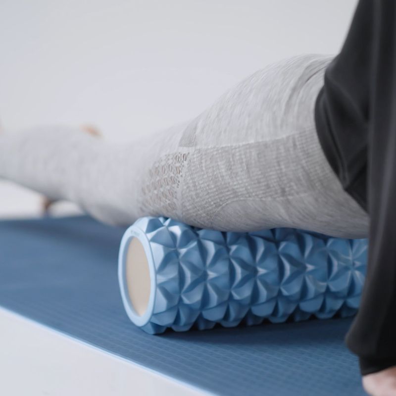 XTREXO Rullo massaggiante in PVC EVA blu 14