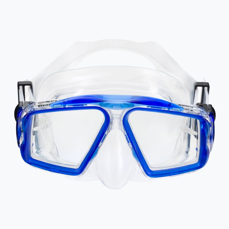Maschera subacquea Mares Opera blu/chiaro 2