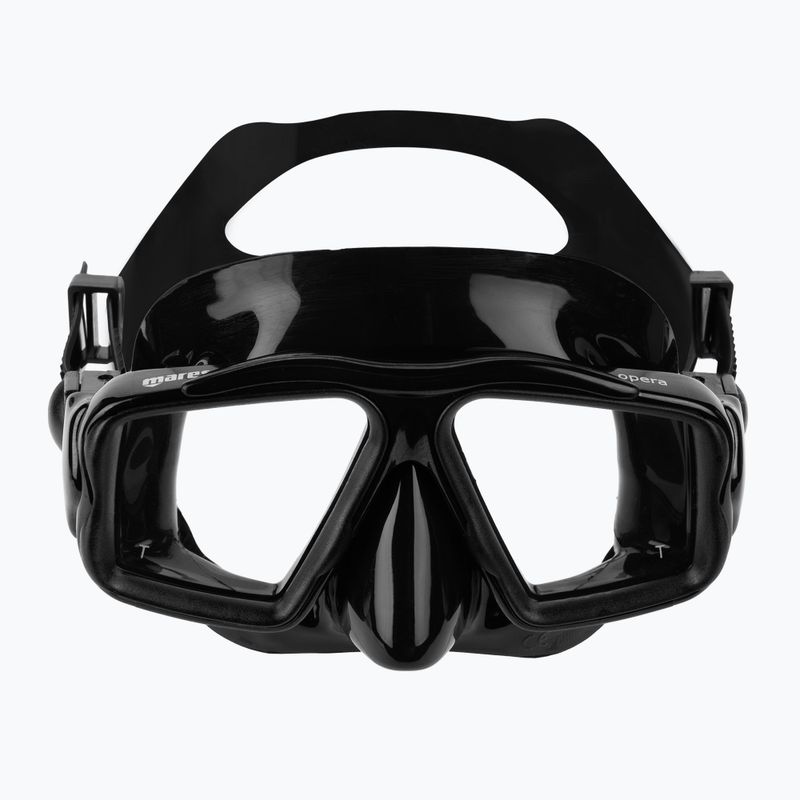 Maschera subacquea Mares Opera nera 2