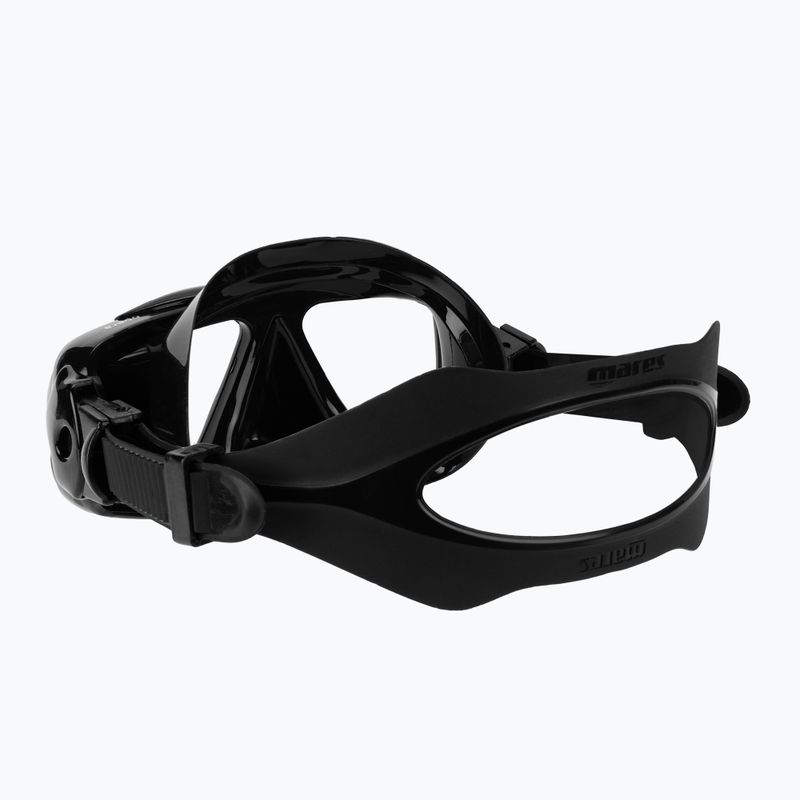 Maschera subacquea Mares Opera nera 4