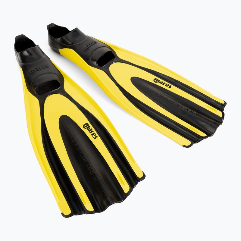 Mares Avanti Superchannel FF pinne da sub giallo/nero