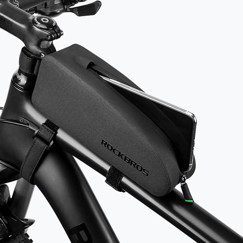 Borsa per telaio di bicicletta Rockbros AS-019 1,5 l nero 8