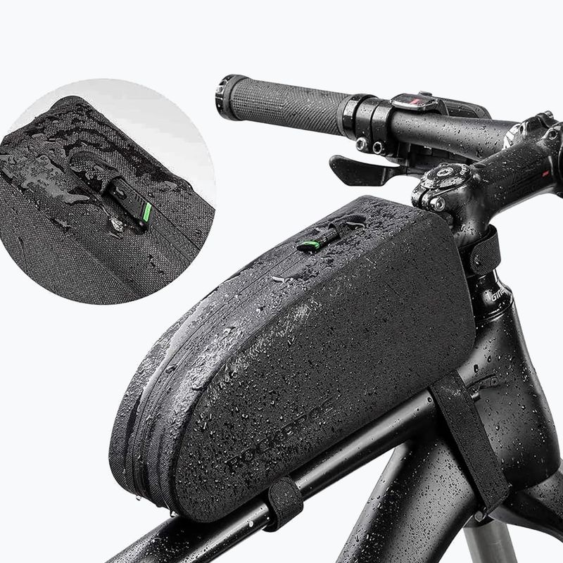 Borsa per telaio di bicicletta Rockbros AS-019 1,5 l nero 9