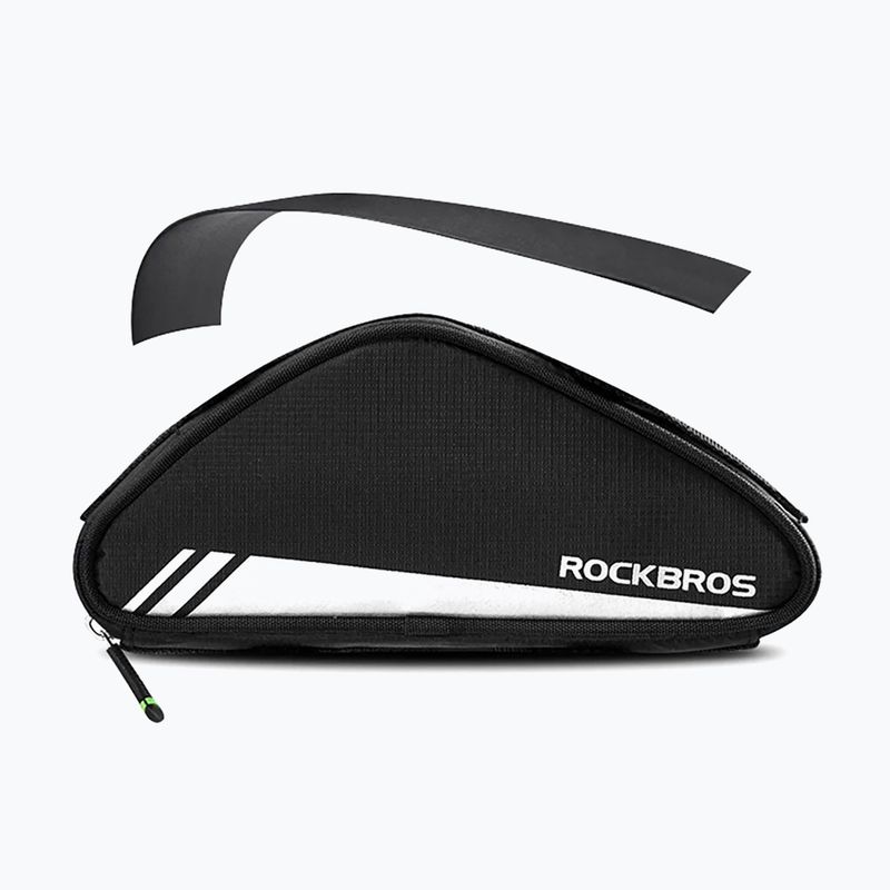 Rockbros B55-BK 0,7 l nero borsa per telaio di bicicletta 3
