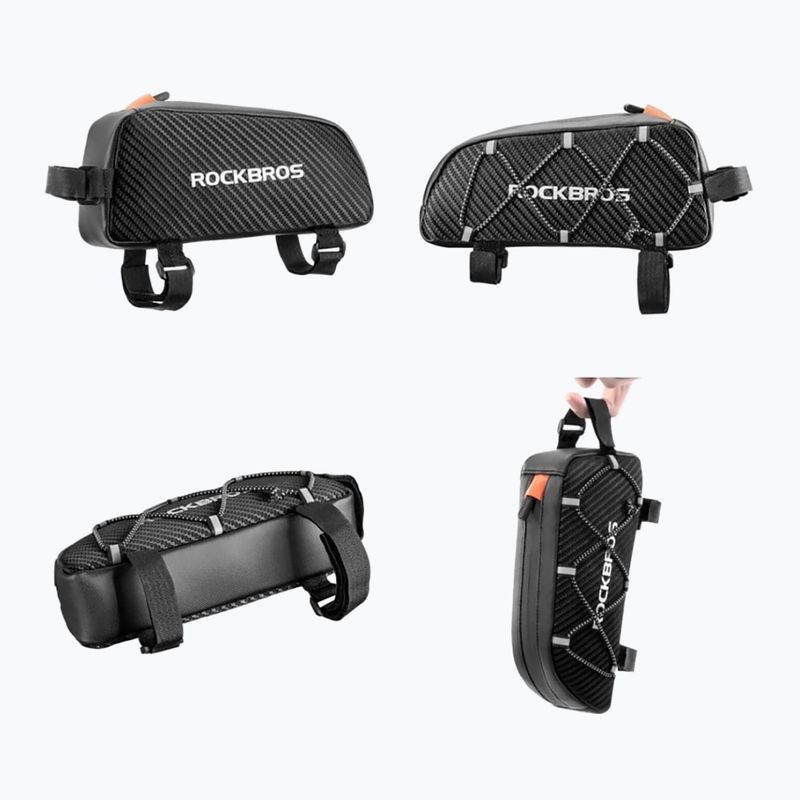 Borsa per telaio bici Rockbros 1 l nero 2