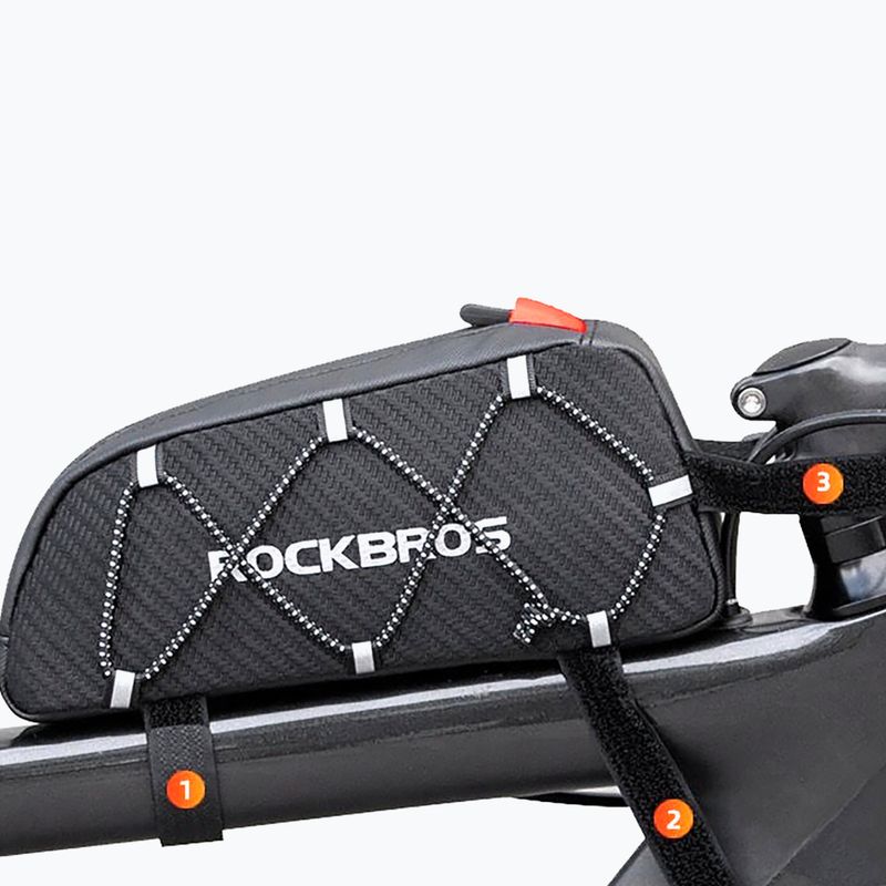 Borsa per telaio bici Rockbros 1 l nero 4