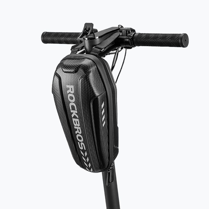 Rockbros B62-1 Borsa per telaio di bicicletta nera da 3 l 2