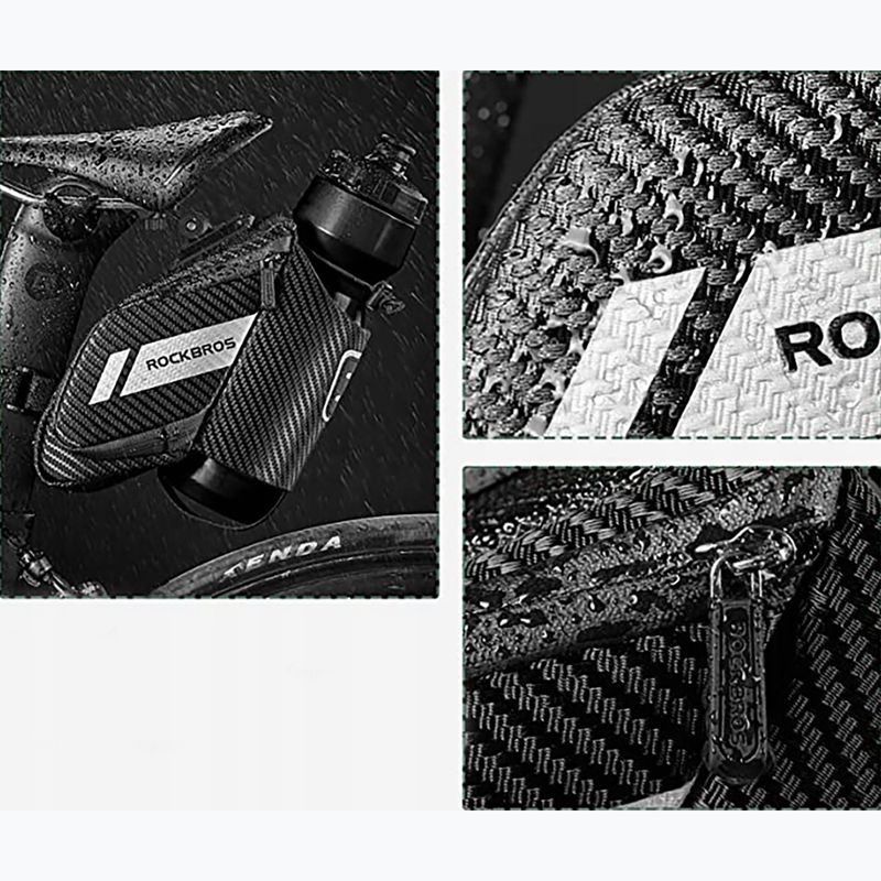 Borsa da bici sottosella Rockbros C32 1,5 l nero 3