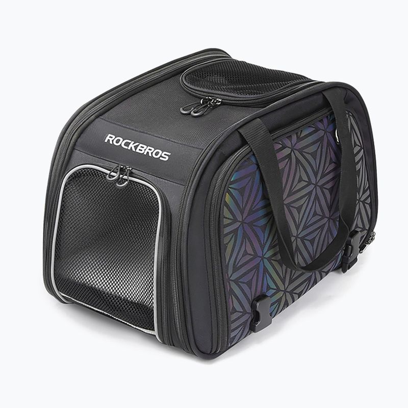 Rockbros Borsa porta animali per bicicletta 30140028 25 l nero