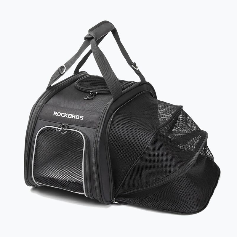 Rockbros Borsa porta animali per bicicletta 30140028 25 l nero 2